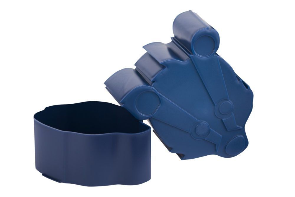 Blafre Mini Madkasse - Mørke blå Grævling-5859